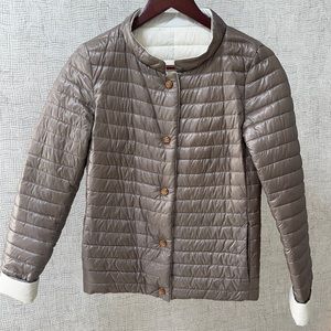 Heron reversible down jacket, size 42 with great condition.